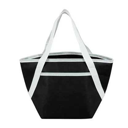 Zipper Cooler Tote 6-Pack Size