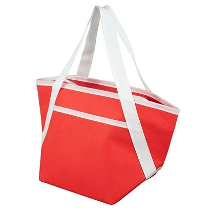 Zipper Cooler Tote 6-Pack Size