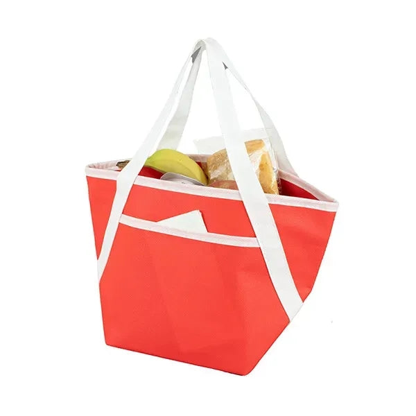 Zipper Cooler Tote 6-Pack Size
