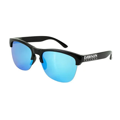 Recycled Half Frame Reflective Sunglasses