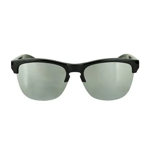 Recycled Half Frame Reflective Sunglasses