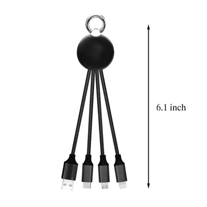 Universal phone 3 in 1 light up usb multi charging cable
