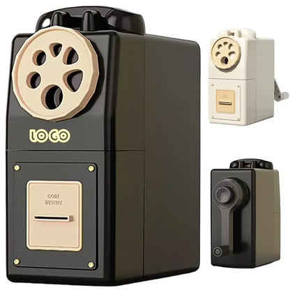Five-position Adjustable Multi-hole Manual Pencil Sharpener