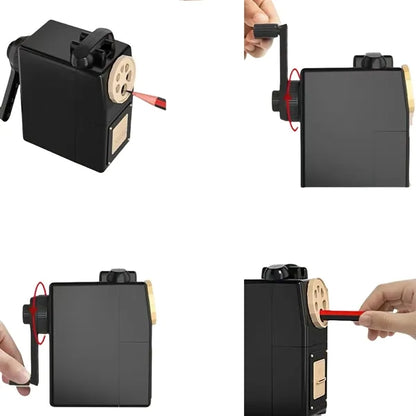 Five-position Adjustable Multi-hole Manual Pencil Sharpener