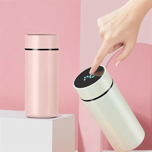 10oz. Temperature Display Insulated Stainless Steel B