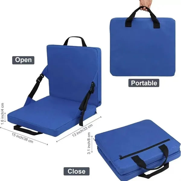 Portable Foldable Stadium Seat Cushion
