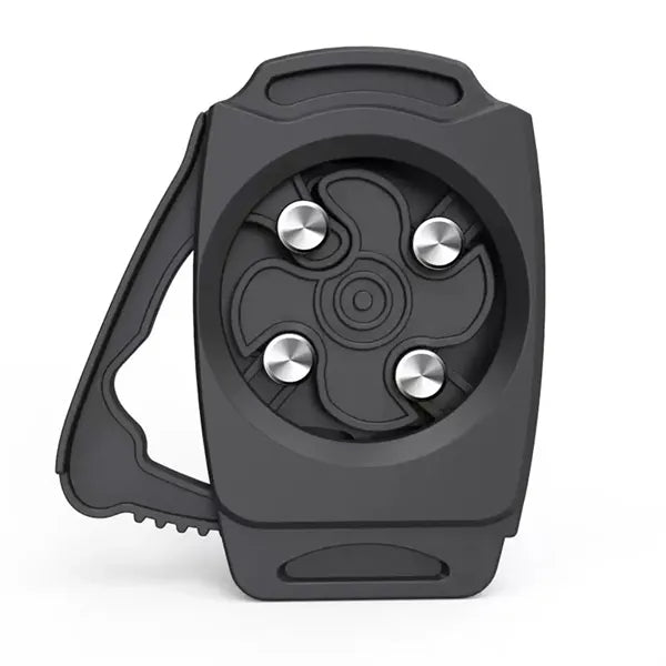 Stainless Steel Can And Bottle Opener With Ergonomic Grip