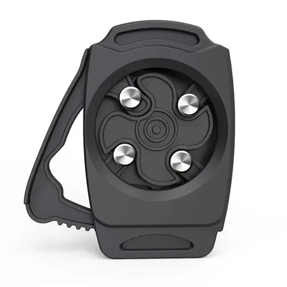 Stainless Steel Can And Bottle Opener With Ergonomic Grip