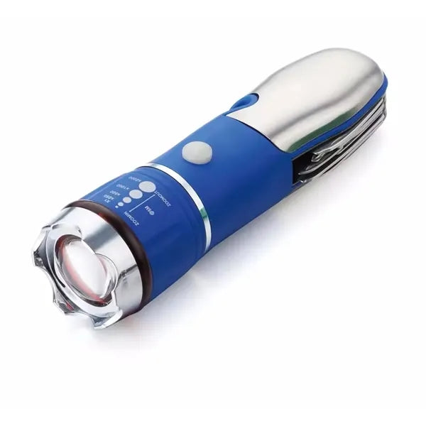 Multifunction Emergency Escape Hammer with LED Flashlight