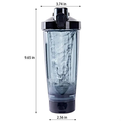 Electric Vortex Protein Shaker Bottle Rechargeable Mixer Cup