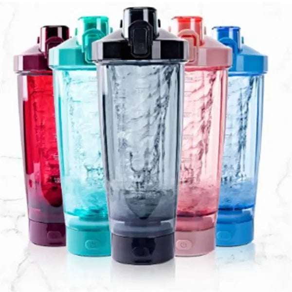 Electric Vortex Protein Shaker Bottle Rechargeable Mixer Cup