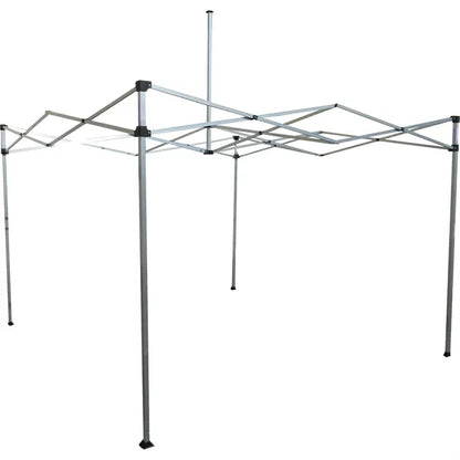 10' Square Tent With One Full Wall