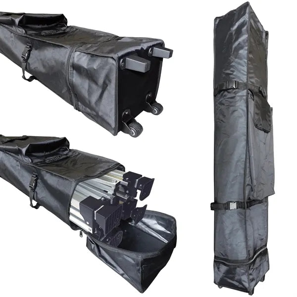10' Square Tent With One Full Wall