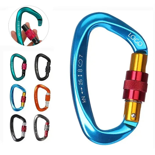 25KN Heavy Duty D Shape Carabiner