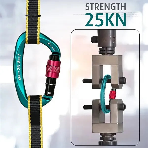 25KN Heavy Duty D Shape Carabiner