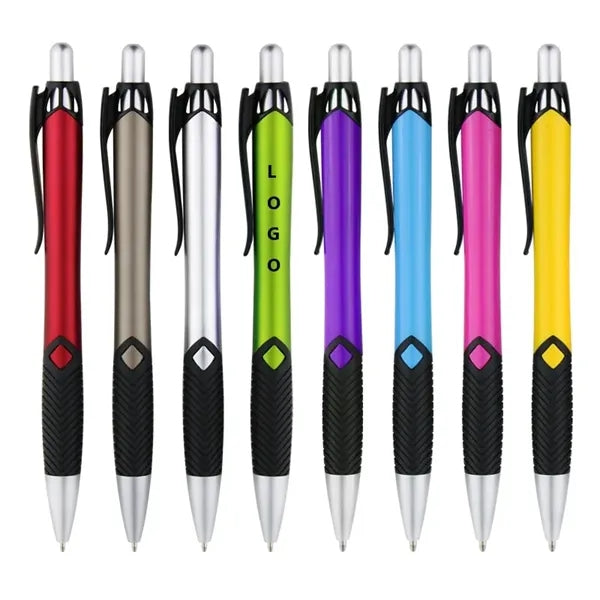 Plastic Retractable Ballpoint Pen