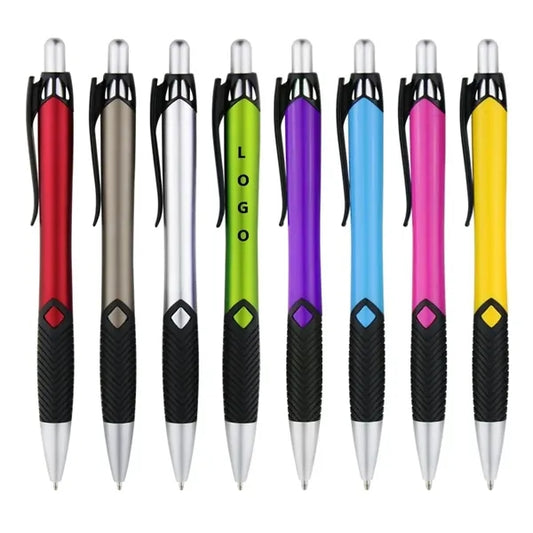 Plastic Retractable Ballpoint Pen