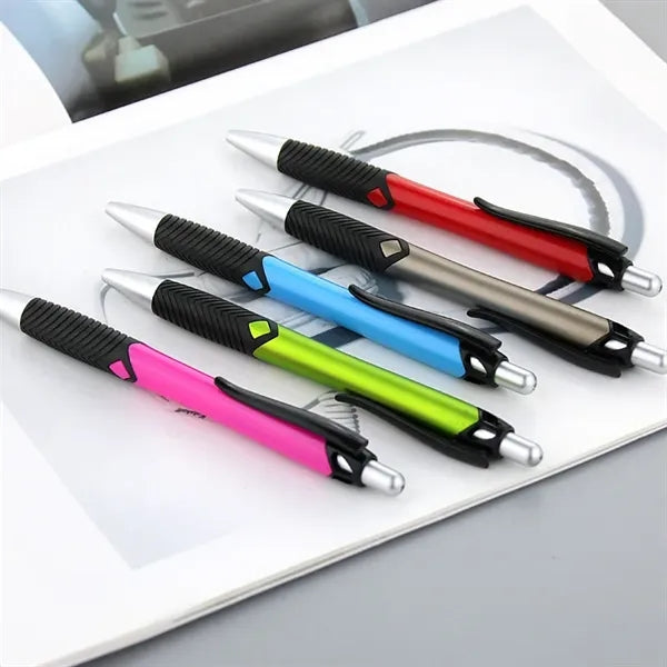 Plastic Retractable Ballpoint Pen