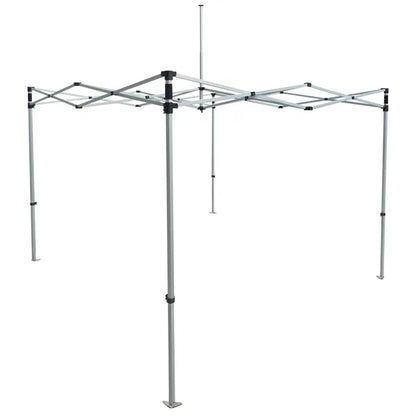 10' Heavy Duty Tent with One Full and Two Half Walls