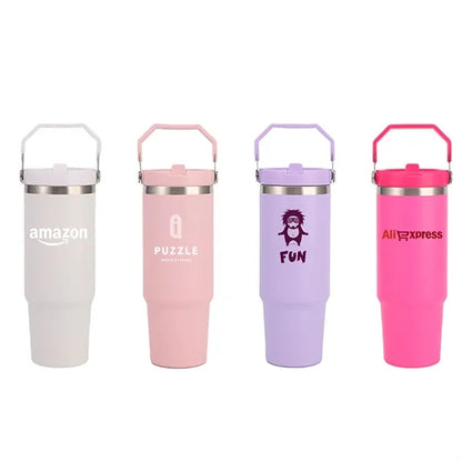 30oz Insulated Straw Tumbler with Handle
