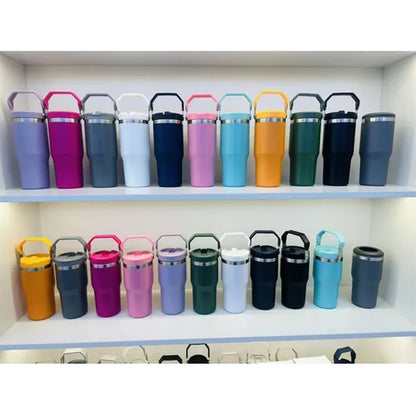 30oz Insulated Straw Tumbler with Handle