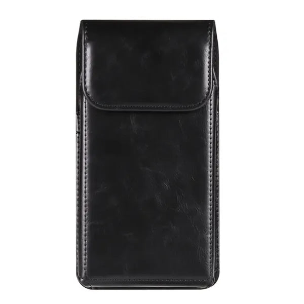Leather Cell Phone Holster With Belt Clip