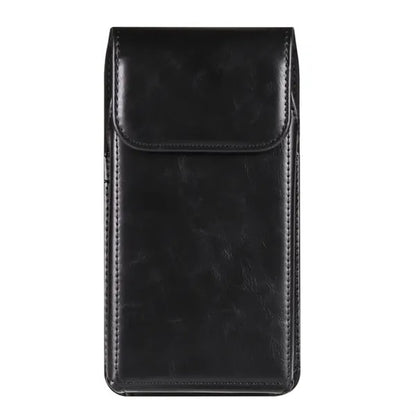 Leather Cell Phone Holster With Belt Clip