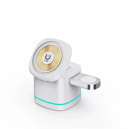 3 In 1 Cube Wireless Charger Station