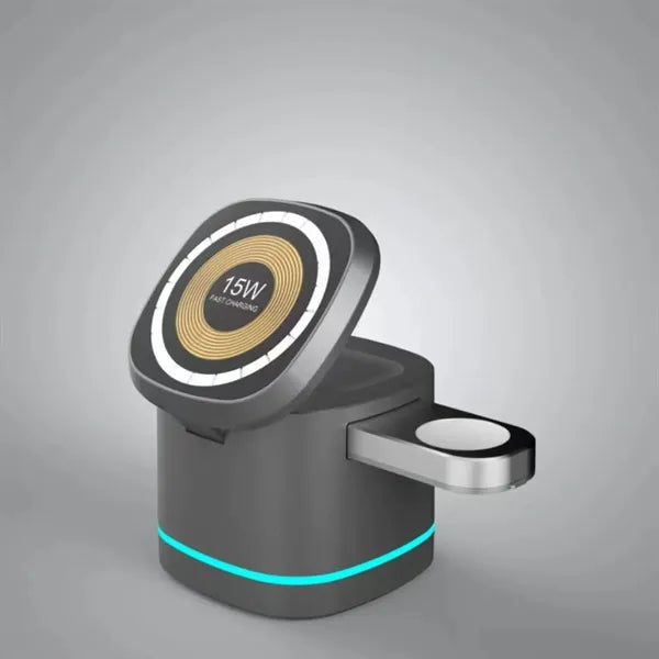 3 In 1 Cube Wireless Charger Station