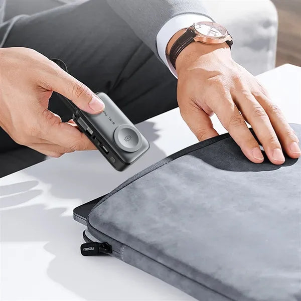Mini Power Bank Wireless Charger