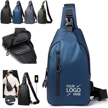 Anti-thief Waterproof Crossbody Backpack Chest Sling Bag