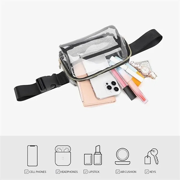 Clear Tpu Stadium Waist Pack