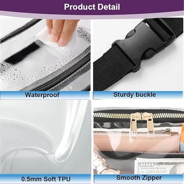 Clear Tpu Stadium Waist Pack