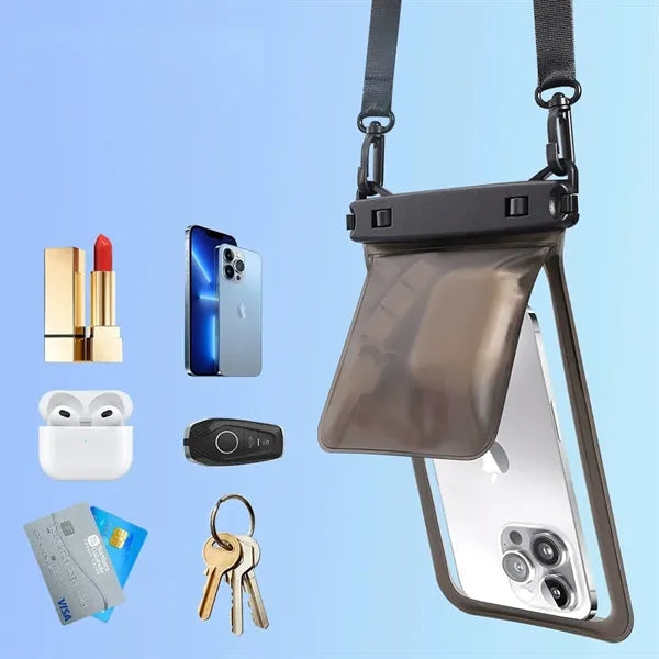 Dual-Compartment Waterproof Phone Pouch