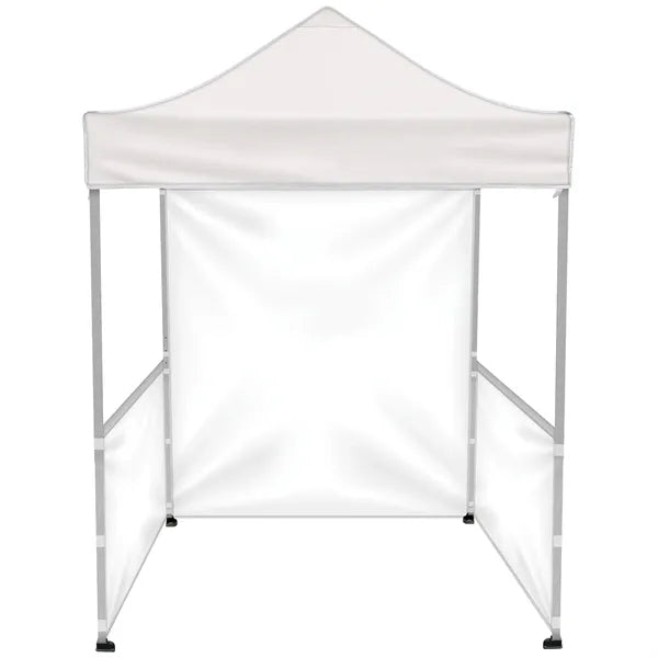6.5' Square Tent With One SS Wall and Two SIngle Sided Half