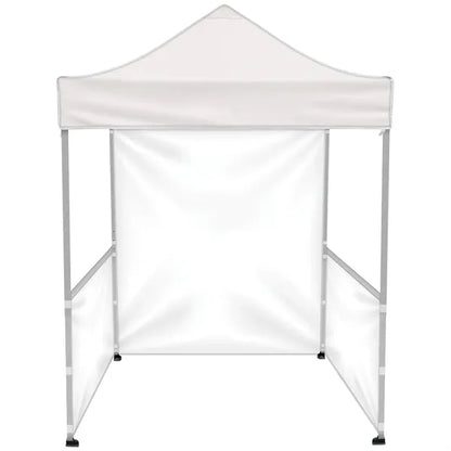 6.5' Square Tent With One SS Wall and Two SIngle Sided Half