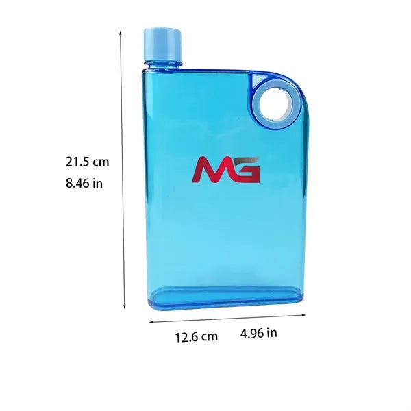 Handheld Flat Mug With Round Hole
