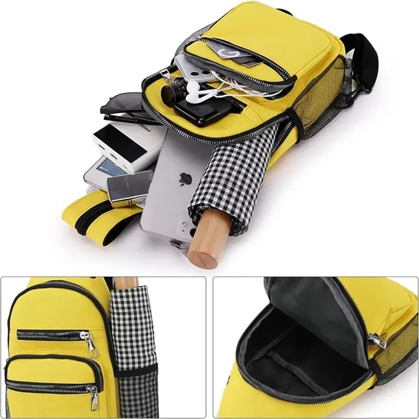Small Backpack For Women Sling Crossbody Chest Bag