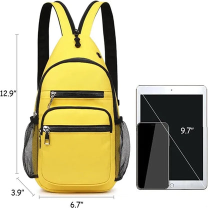 Small Backpack For Women Sling Crossbody Chest Bag