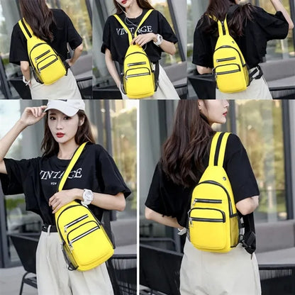 Small Backpack For Women Sling Crossbody Chest Bag