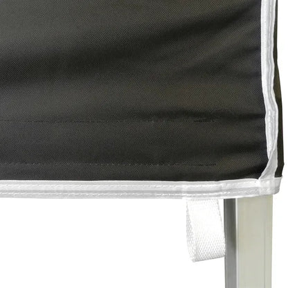 6.5' Square Canopy Tent With Three Full Single Sided Walls