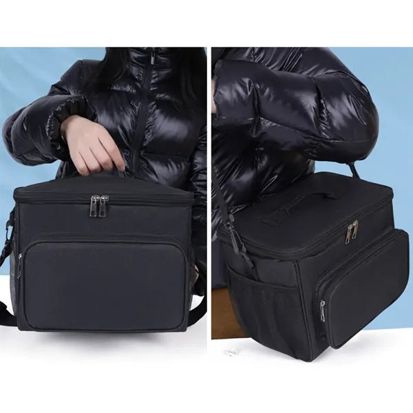 Insulated Lunch Bag With Adjustable Shoulder Strap