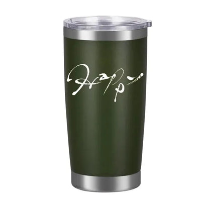 20oz Stainless Steel Tumbler Fit Car Cup Holder