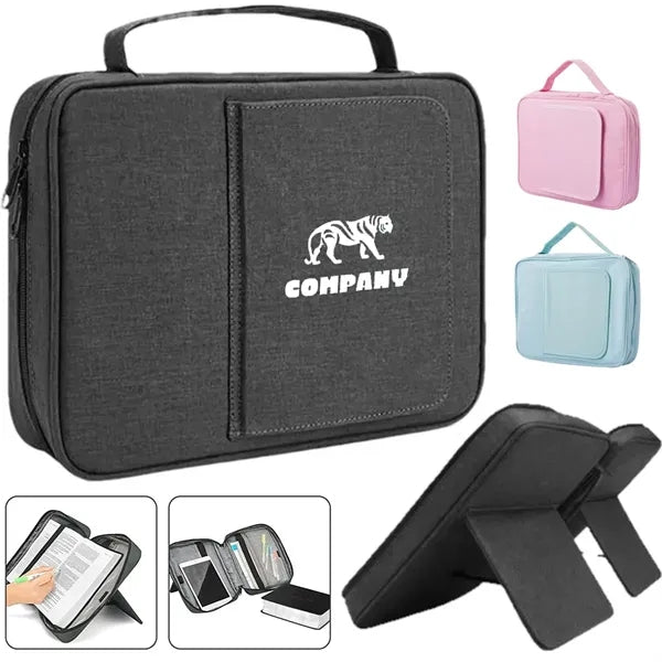 Bible Cover Bag with Book Stand