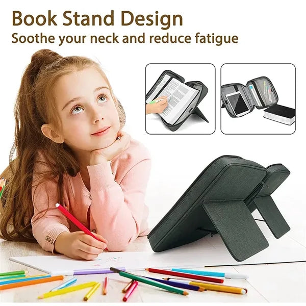 Bible Cover Bag with Book Stand