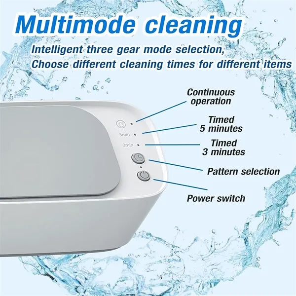 Portable Wireless Ultrasonic Cleaner