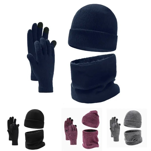 Gloves Hat and Scarf Set