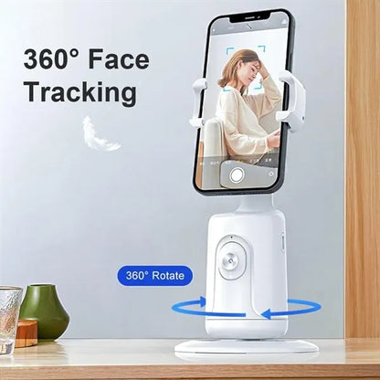 360 Degree Auto Rotating Face Tracking Tripod Phone Stand