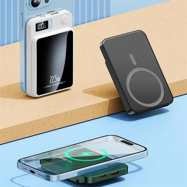 22.5W Fast Charging Magnetic Wireless Power Bank 10000mAh