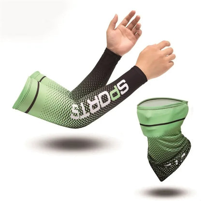 Elastic Outdoor Seamless Cool Arm Sleeves